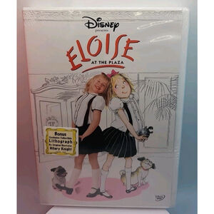 Eloise at the Plaza (DVD, 2003) New Sealed With Exclusive Collectible Lithograph